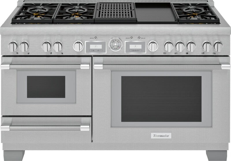 Thermador Dual Fuel Professional Range - Stainless Steel (PRD606WCSG)