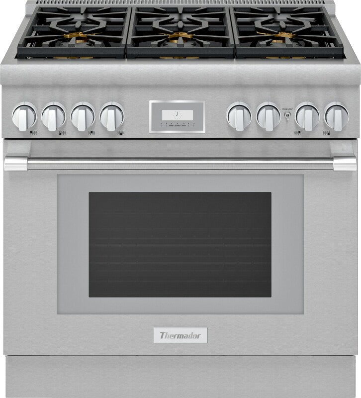 Thermador Gas Professional Range 36" Pro Harmony Standard Depth - Stainless Steel (PRG366WH)