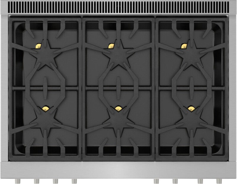 Thermador Gas Professional Range 36" Pro Harmony Standard Depth - Stainless Steel (PRG366WH)