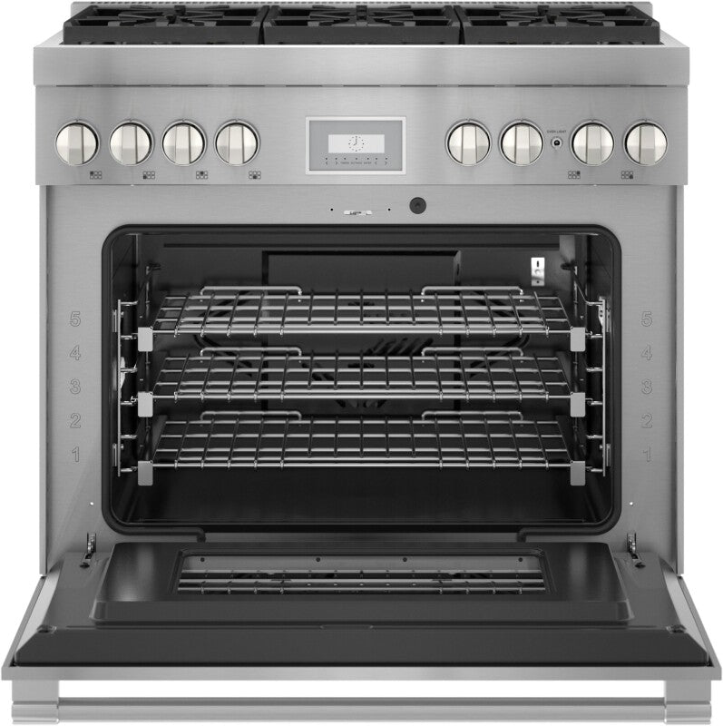 Thermador Gas Professional Range 36" Pro Harmony Standard Depth - Stainless Steel (PRG366WH)