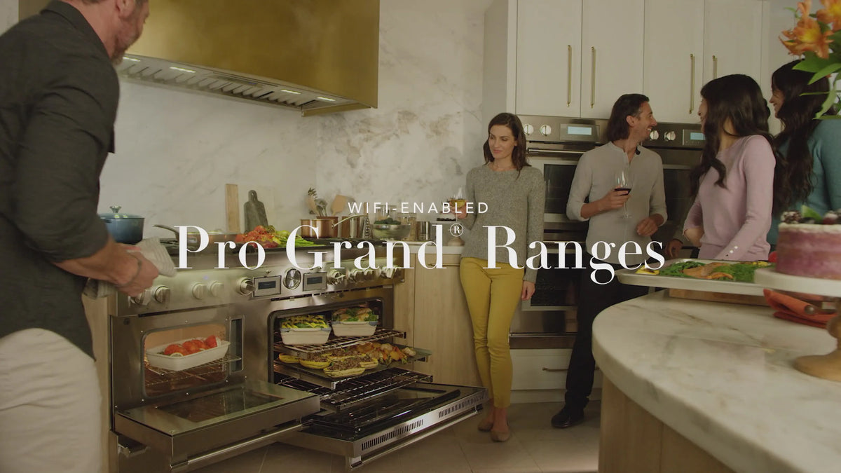 THERMADOR Gas Professional Range 48'' Pro Grand® Commercial Depth - Stainless Steel (PRG486WDG)