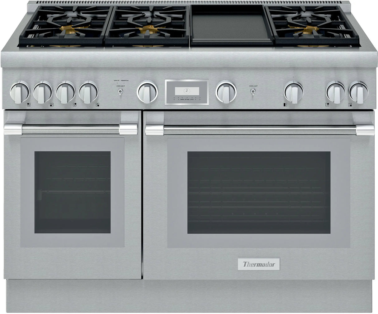 THERMADOR Gas Professional Range 48'' Pro Harmony® Standard Depth - Stainless Steel (PRG486WDH)