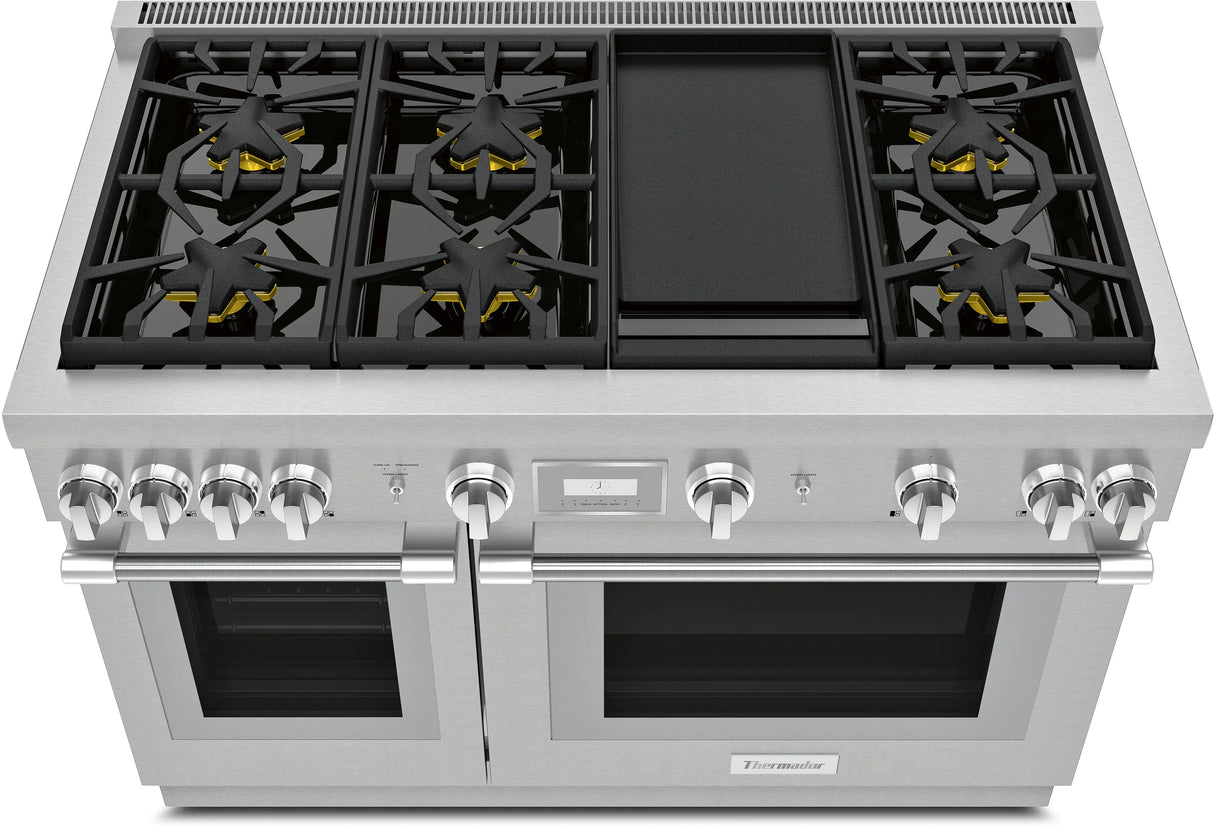 THERMADOR Gas Professional Range 48'' Pro Harmony® Standard Depth - Stainless Steel (PRG486WDH)