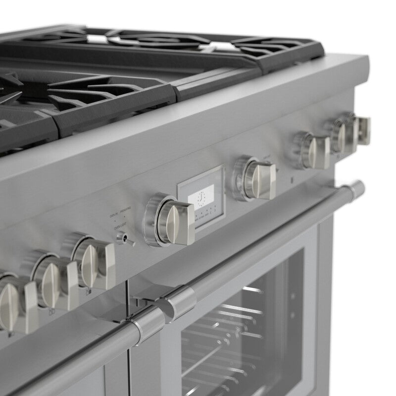 Thermador Gas Professional Range 48" Pro Harmony Standard Depth - Stainless Steel (PRG486WDH)