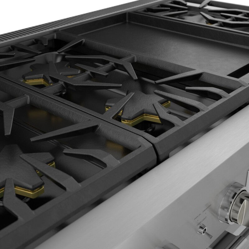 Thermador Gas Professional Range 48" Pro Harmony Standard Depth - Stainless Steel (PRG486WDH)