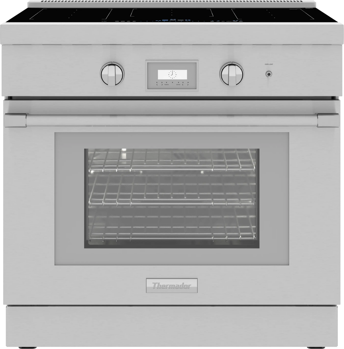 THERMADOR Liberty® Induction Professional Range 36'' Pro Harmony® Standard Depth - Stainless Steel (PRI36LBHU)