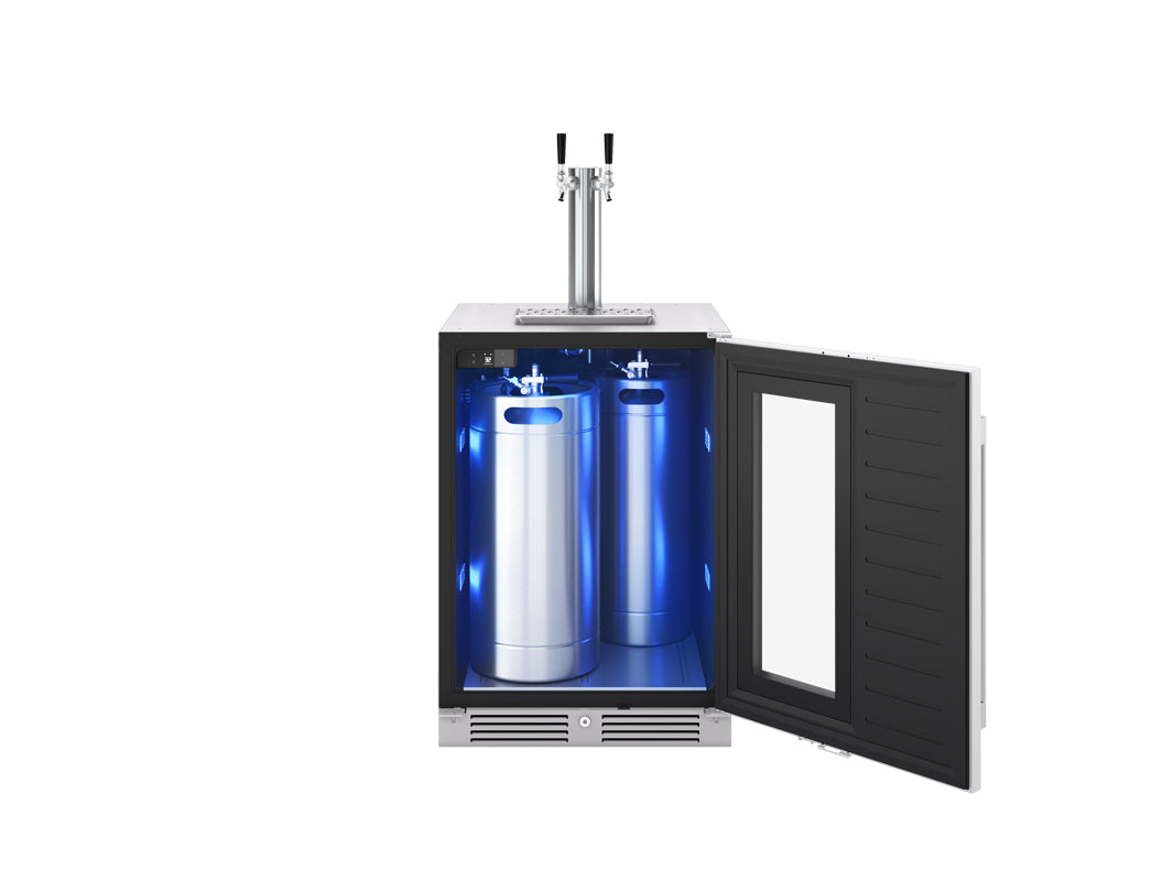 ZEPHYR 24" Kegerator & Beverage Cooler - Other (PRKB24C01AG)