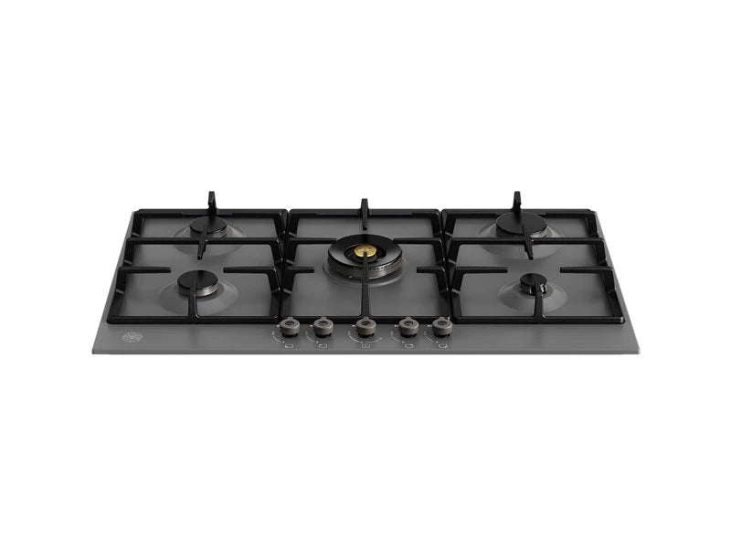 BERTAZZONI 36 Front Control Gas Cooktop 5 burners - Carbonio (PRO36CT5ACV)