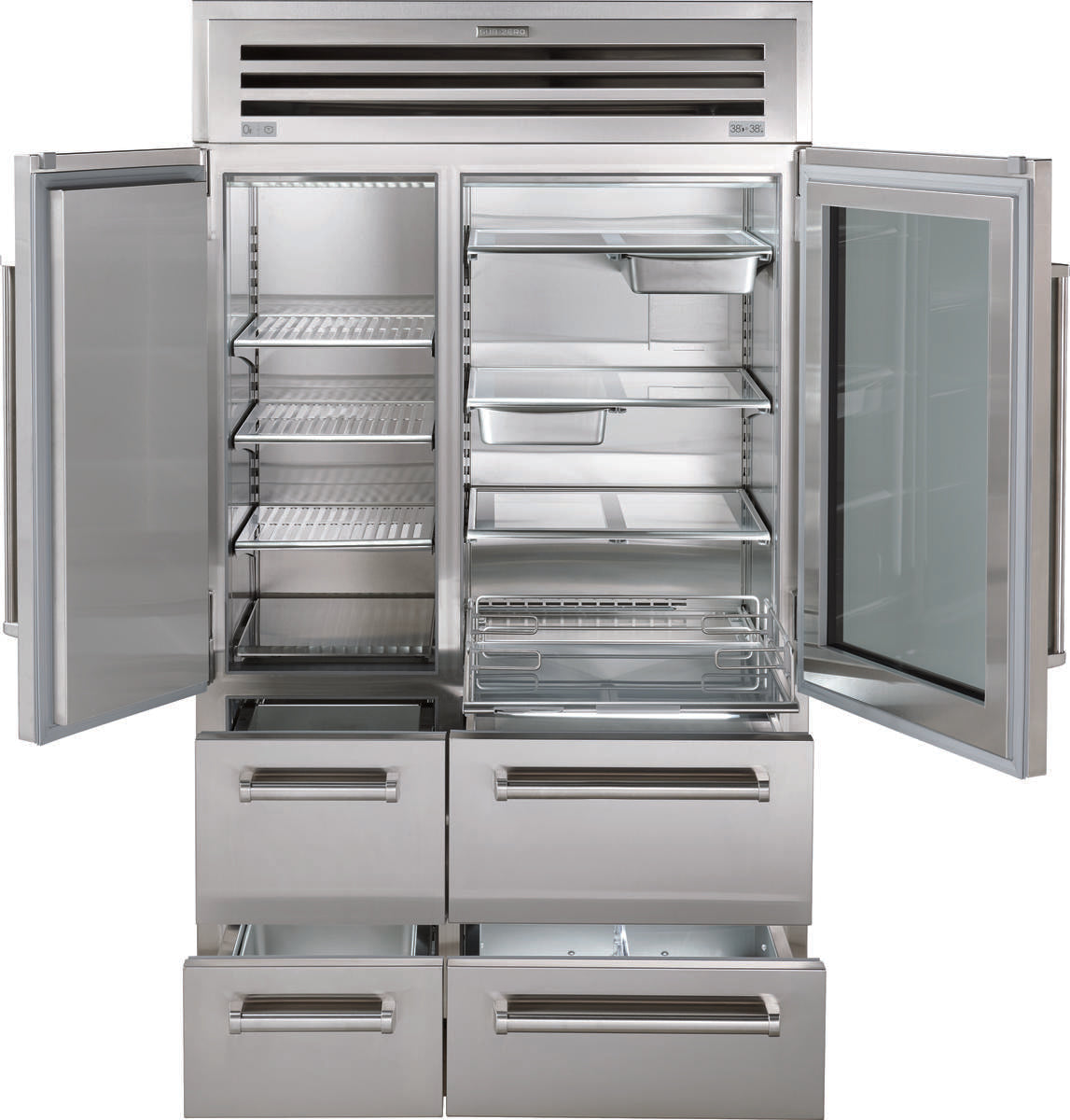 SUB-ZERO SUBZERO REFER SxS W/GLASS DR - Other (PRO4850G)