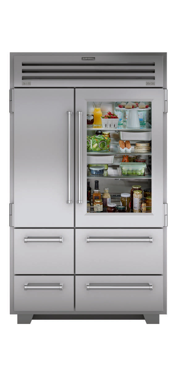 SUB-ZERO SUBZERO REFER SxS W/GLASS DR - Other (PRO4850G)