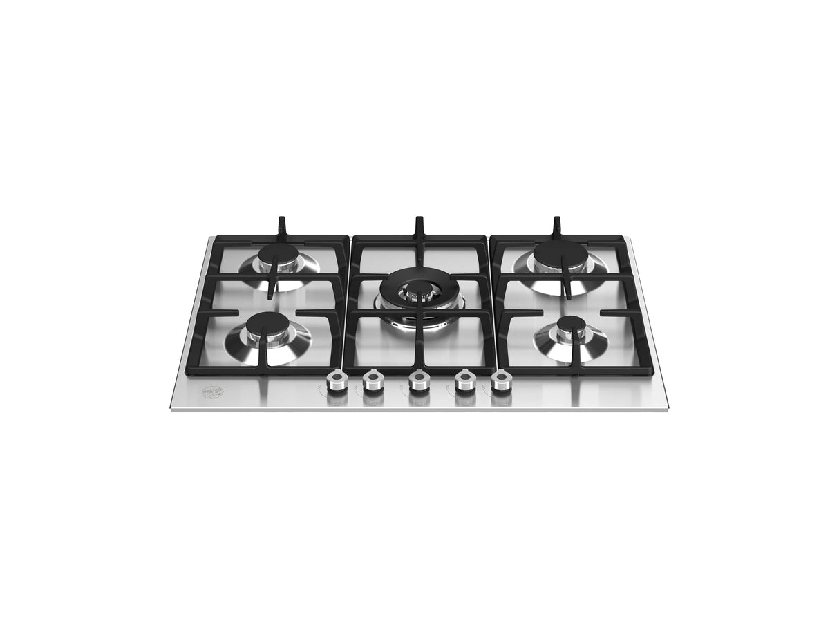 BERTAZZONI 30 Front Control Gas Cooktop 5 burners - Stainless Steel (PROF305CTXV)