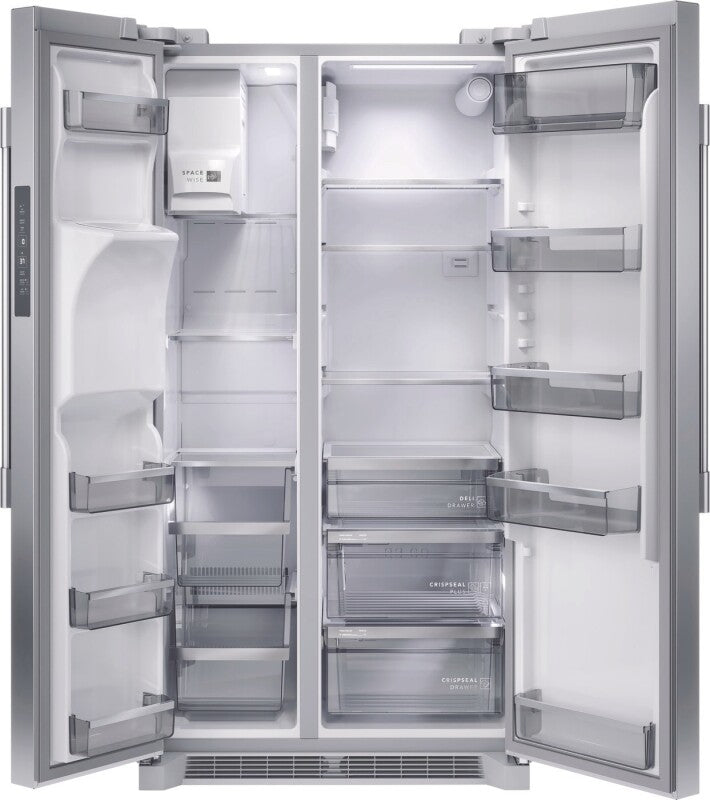 Frigidaire Professional 22 Cu. Ft. 36" Counter-Depth Side-by-Side Refrigerator - Stainless Steel (PRSC2222AF)