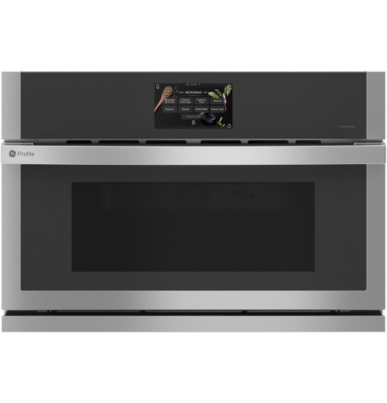 GE Profile 30" Built-In Microwave/Convection Oven - Stainless Steel (PWB7030SVSS)