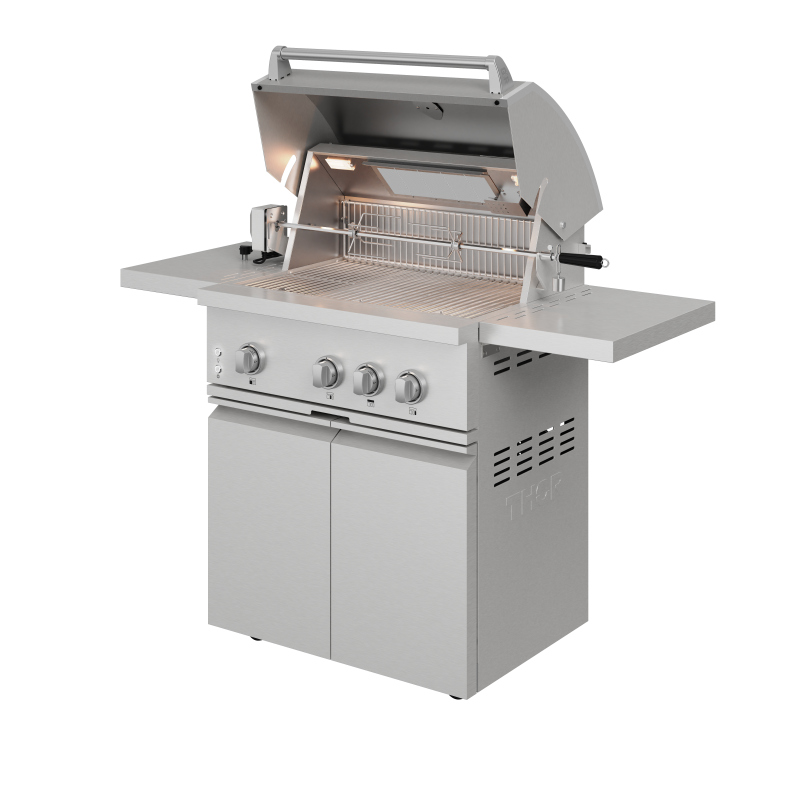 Thor Kitchen 32 Inch Freestanding/built-in Gas Grill Gordon Ramsay Collection - Stainless Steel (RBG3201)