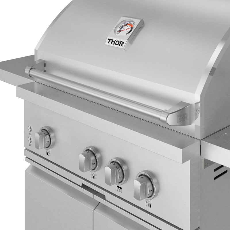 Thor Kitchen 32 Inch Freestanding/built-in Gas Grill Gordon Ramsay Collection - Stainless Steel (RBG3201)