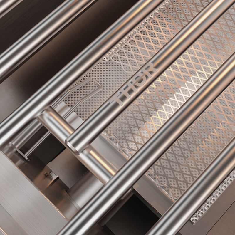 Thor Kitchen 32 Inch Freestanding/built-in Gas Grill Gordon Ramsay Collection - Stainless Steel (RBG3201)