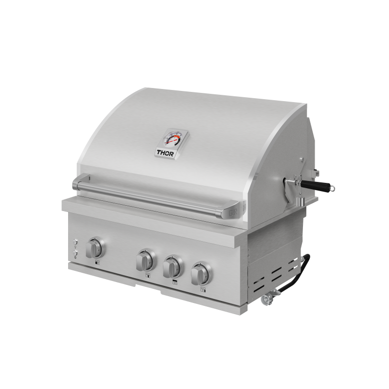 Thor Kitchen 32 Inch Built-in Gas Grill Gordon Ramsay Collection - Stainless Steel (RBG3201G)