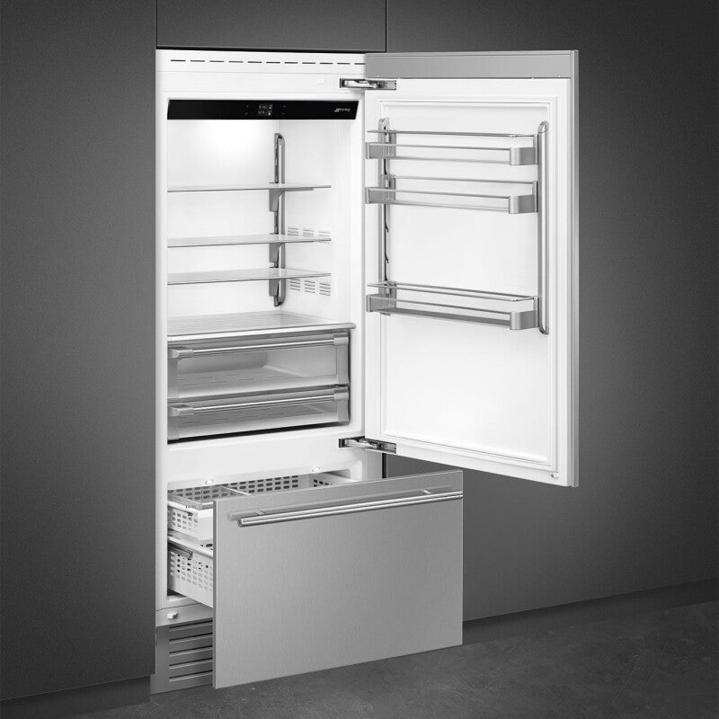 Smeg Refrigerator Universal - Stainless steel (RBMU36RX)