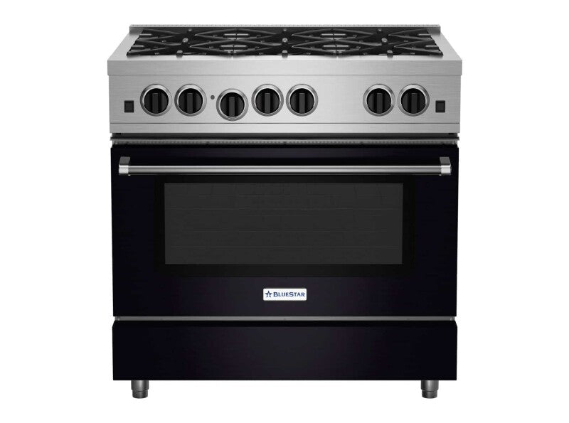 BLUESTAR 36″ Culinary Series (RCS) Sealed Burner Range - Stainless Steel (RCS36SBV2)