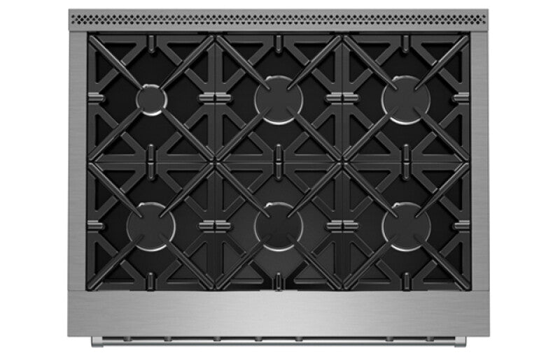BLUESTAR 36″ Culinary Series (RCS) Sealed Burner Range - Stainless Steel (RCS36SBV2)