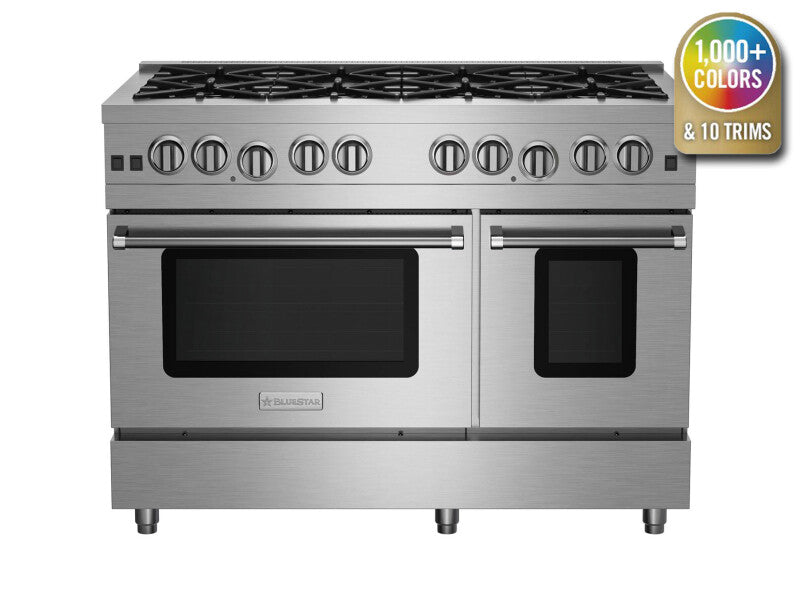BlueStar 48″ Culinary Series (RCS) Sealed Burner Range - Stainless Steel (RCS48SBV2)