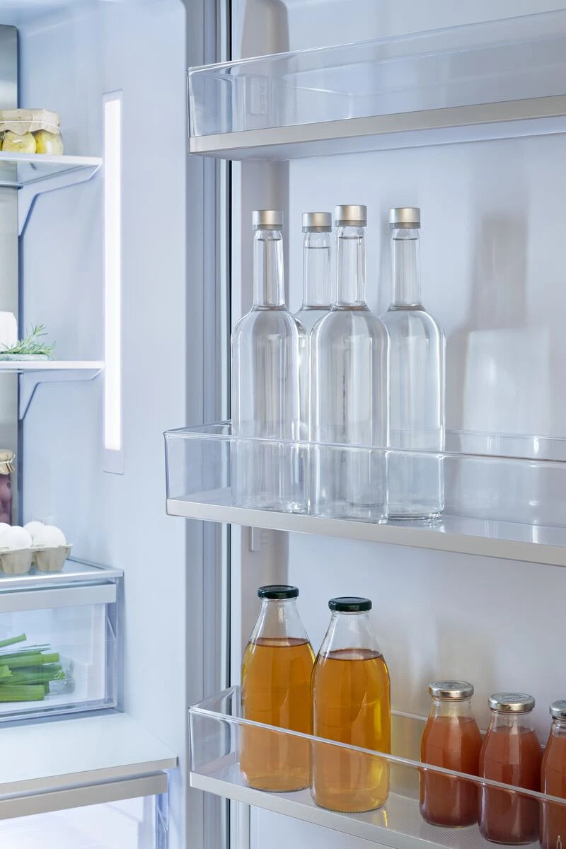 BERTAZZONI 30" W Built-In Bottom Mount Refrigerator SS Panel, LEFT SWING - Stainless Steel (REF30BMBIXLT)