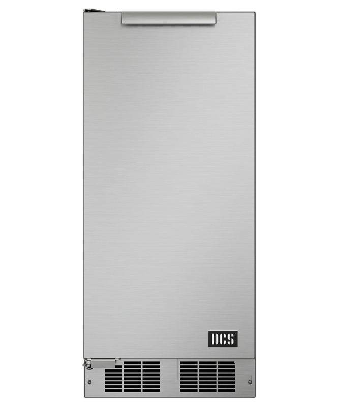 DCS 15" Outdoor Ice Machine, Left Hinge - Stainless Steel (RF15IL3)
