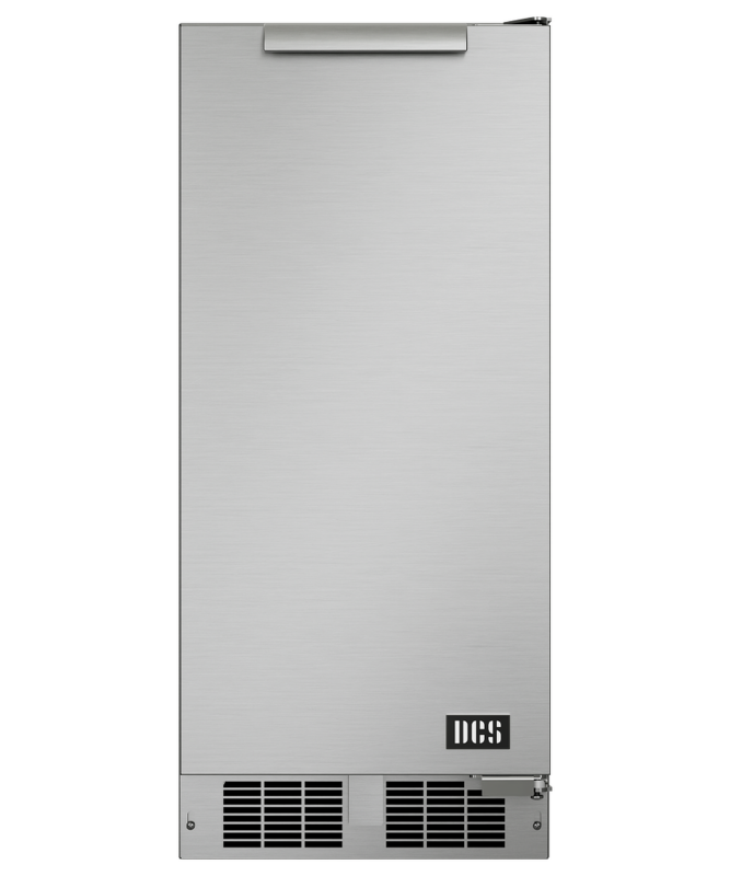 DCS 15" Outdoor Ice Machine, Right Hinge - Stainless Steel (RF15IR3)