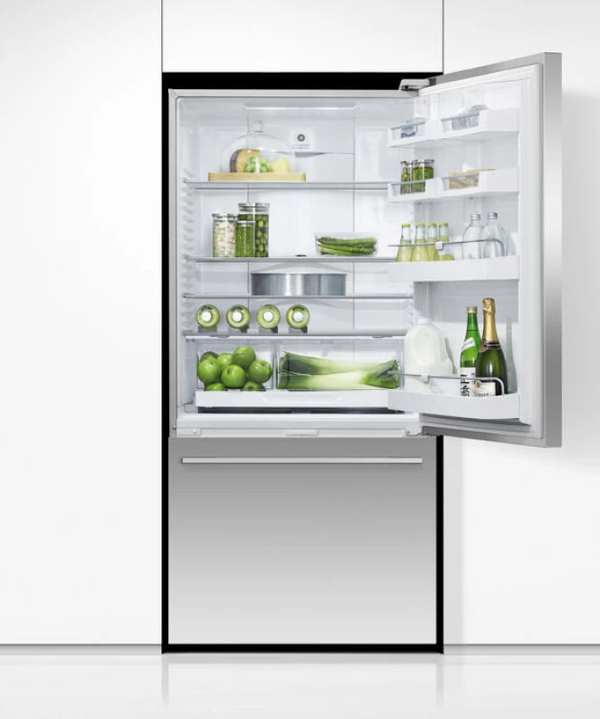 Fisher Paykel Freestanding Refrigerator Freezer, 32", 17.1 cu ft, Ice - Stainless Steel (RF170WDRJX5)