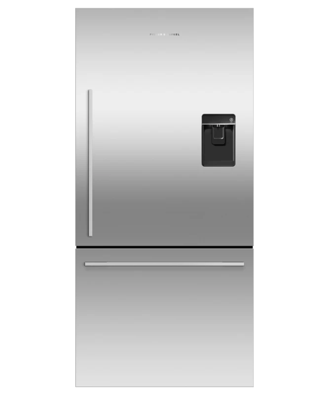 Fisher Paykel Freestanding Refrigerator Freezer, 32", 17.1 cu ft, Ice & Water - Stainless Steel (RF170WDRUX5N)