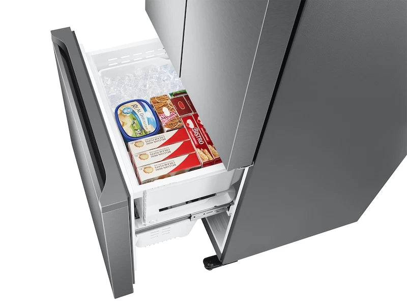 Samsung 18 cu. ft. Smart Counter Depth 3-Door French Door Refrigerator in Stainless Steel - Other (RF18A5101SRAA)