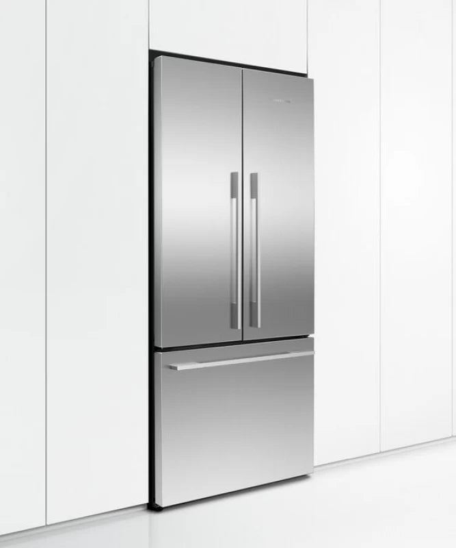 Fisher Paykel Freestanding French Door Refrigerator Freezer, 36", 20.1 cu ft, Ice - Stainless Steel (RF201ADJSX5)