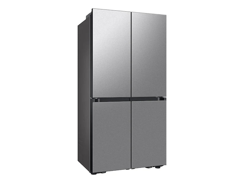 Samsung Bespoke 23 cu. ft. Counter Depth 4-Door Flex™ Refrigerator with Beverage Center™ & Customizable Door Panels in Stainless Steel - Other (RF23DB9600QLAA)