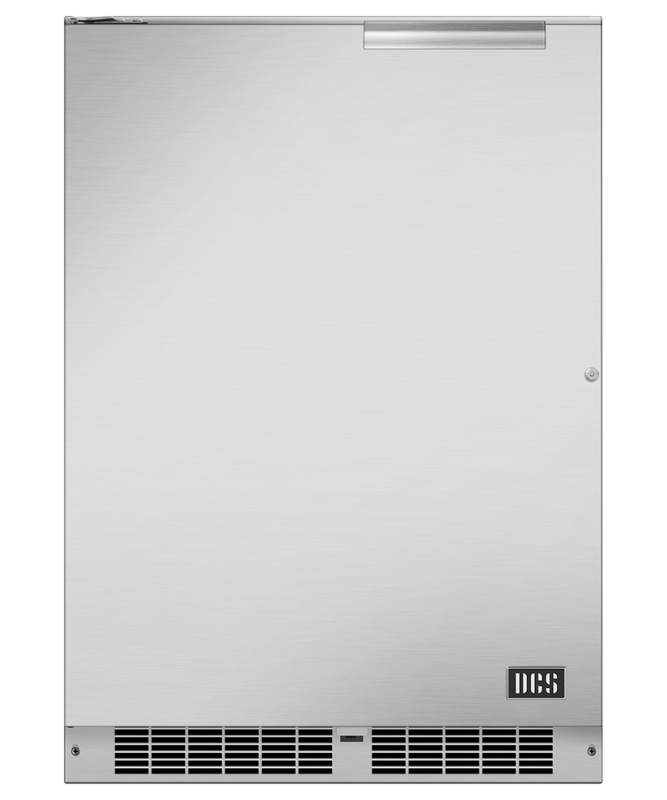 DCS 24" Outdoor Refrigerator, Left Hinge - Stainless Steel (RF24LE4)