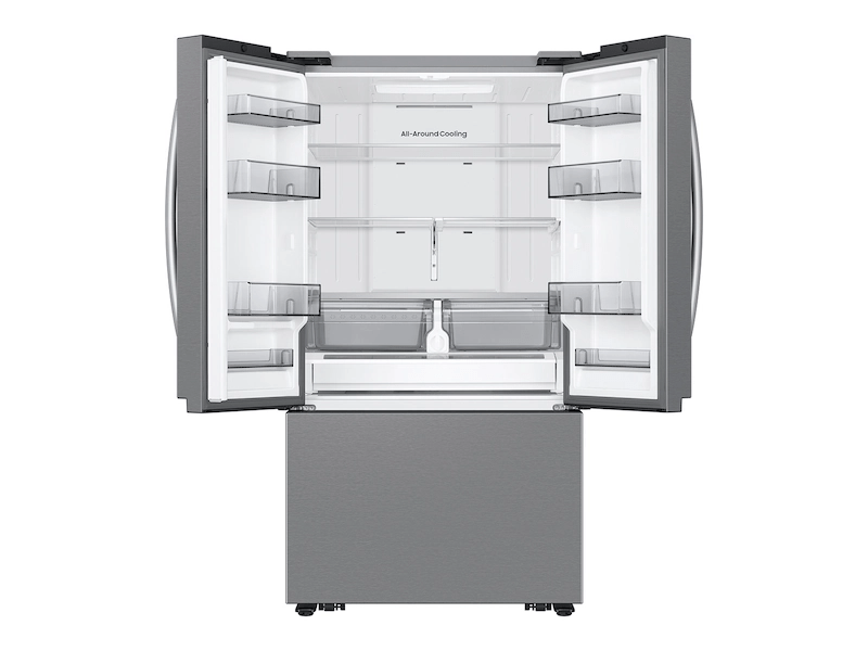 SAMSUNG 27 cu. ft. Mega Capacity Counter Depth 3-Door French Door Refrigerator with Dual Auto Ice Maker in Stainless Steel - Other (RF27CG5100SRAA)