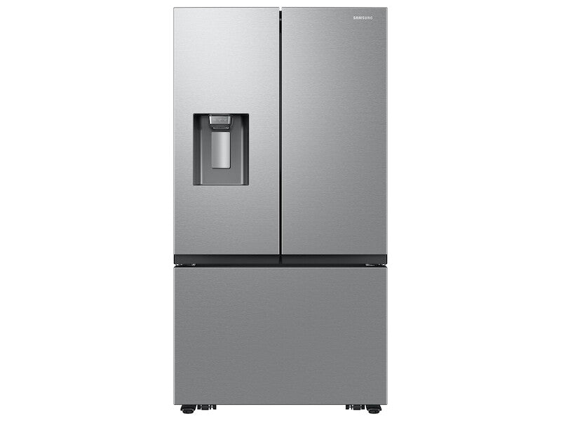 Samsung 26 cu. ft. Mega Capacity Counter Depth 3-Door French Door Refrigerator with External Water and Ice Dispenser in Stainless Steel - Stainless Steel (RF27CG5B10SRAA)