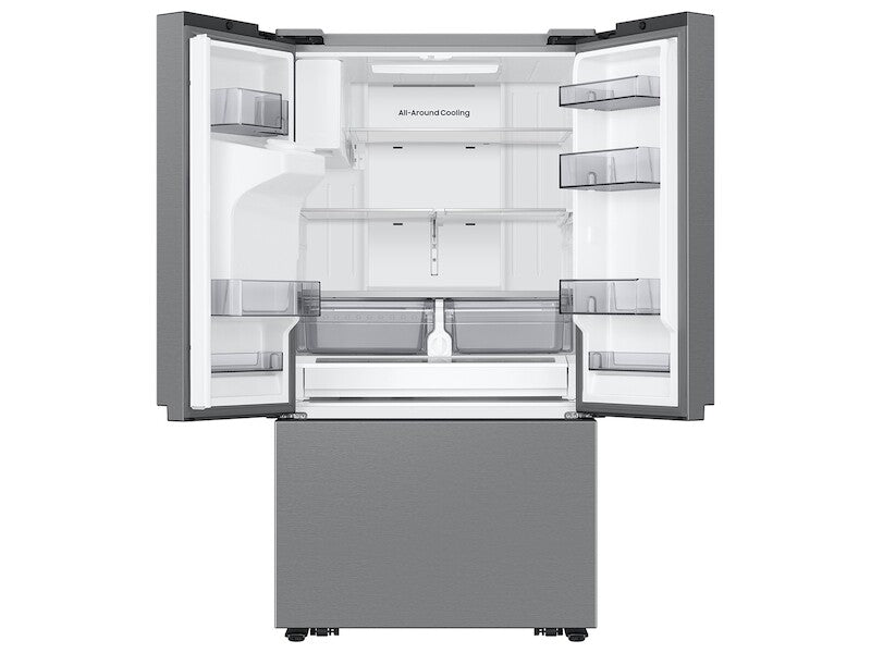 Samsung 26 cu. ft. Mega Capacity Counter Depth 3-Door French Door Refrigerator with External Water and Ice Dispenser in Stainless Steel - Stainless Steel (RF27CG5B10SRAA)