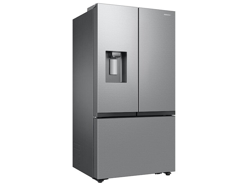 Samsung 26 cu. ft. Mega Capacity Counter Depth 3-Door French Door Refrigerator with External Water and Ice Dispenser in Stainless Steel - Stainless Steel (RF27CG5B10SRAA)