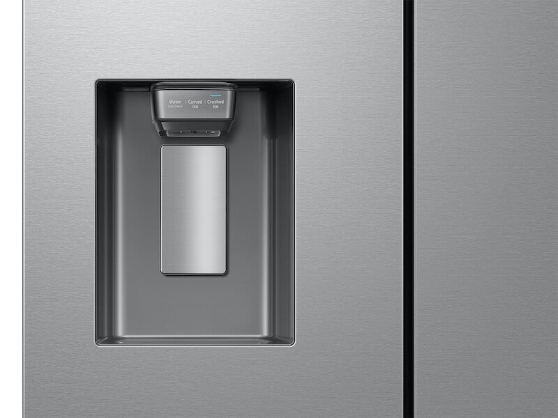 Samsung 26 cu. ft. Mega Capacity Counter Depth 3-Door French Door Refrigerator with External Water and Ice Dispenser in Stainless Steel - Stainless Steel (RF27CG5B10SRAA)