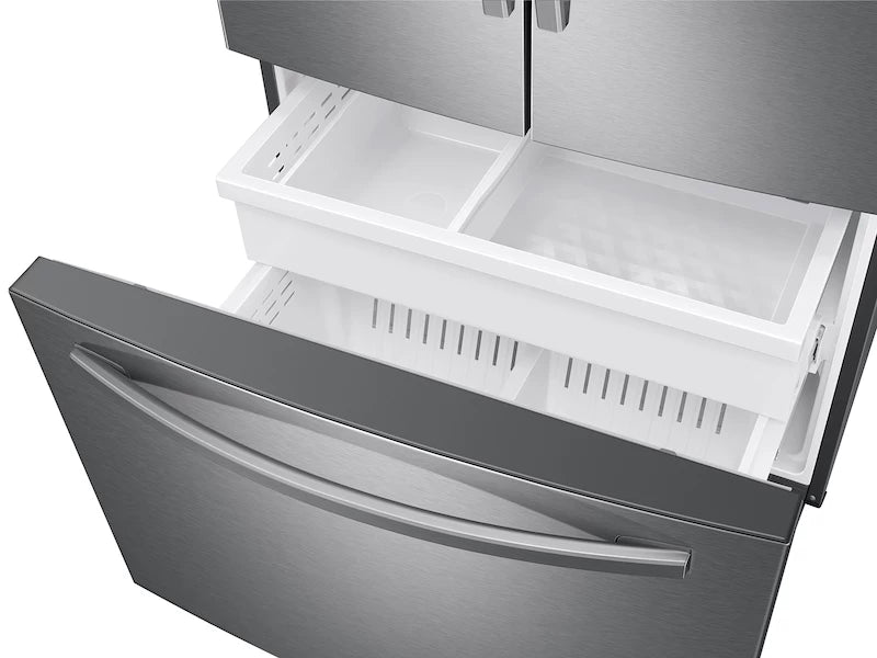 Samsung 28 cu. ft. Large Capacity 3-Door French Door Refrigerator - Stainless Steel (RF28T5001SR)