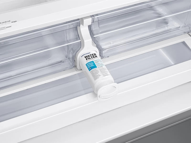 Samsung 28 cu. ft. Large Capacity 3-Door French Door Refrigerator - Stainless Steel (RF28T5001SR)