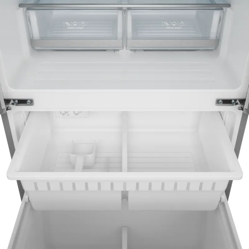 THOR KITCHEN 30 Inch 17.5 Cu Ft French Door Counter Depth Refrigerator With Ice Maker In Stainless Steel Gordon Ramsay Series - Stainless Steel (RF3017FFD99)