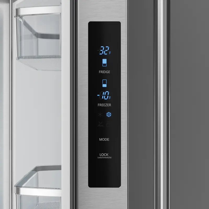 Thor Kitchen 30 Inch 17.5 Cu Ft French Door Counter Depth Refrigerator With Ice Maker In Stainless Steel Gordon Ramsay Series - Stainless Steel (RF3017FFD99)