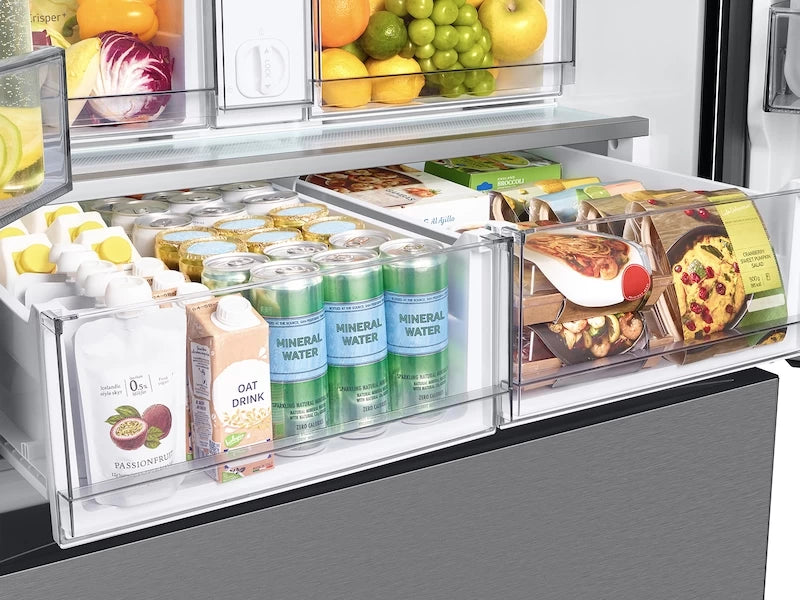 Samsung Bespoke 3-Door French Door Refrigerator 30 cu. ft. in Stainless Steel with AutoFill Water Pitcher - Other (RF30BB6200QLAA)