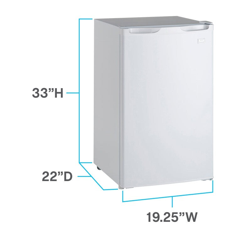 AVANTI Avanti 4.4 cu. ft. Compact Refrigerator - White (RM4406W)