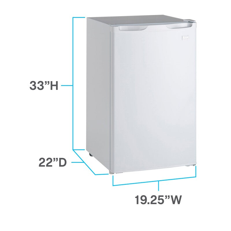 AVANTI Avanti 4.4 cu. ft. Compact Refrigerator - White / 4.4 cu. ft. -  (RM4406W)