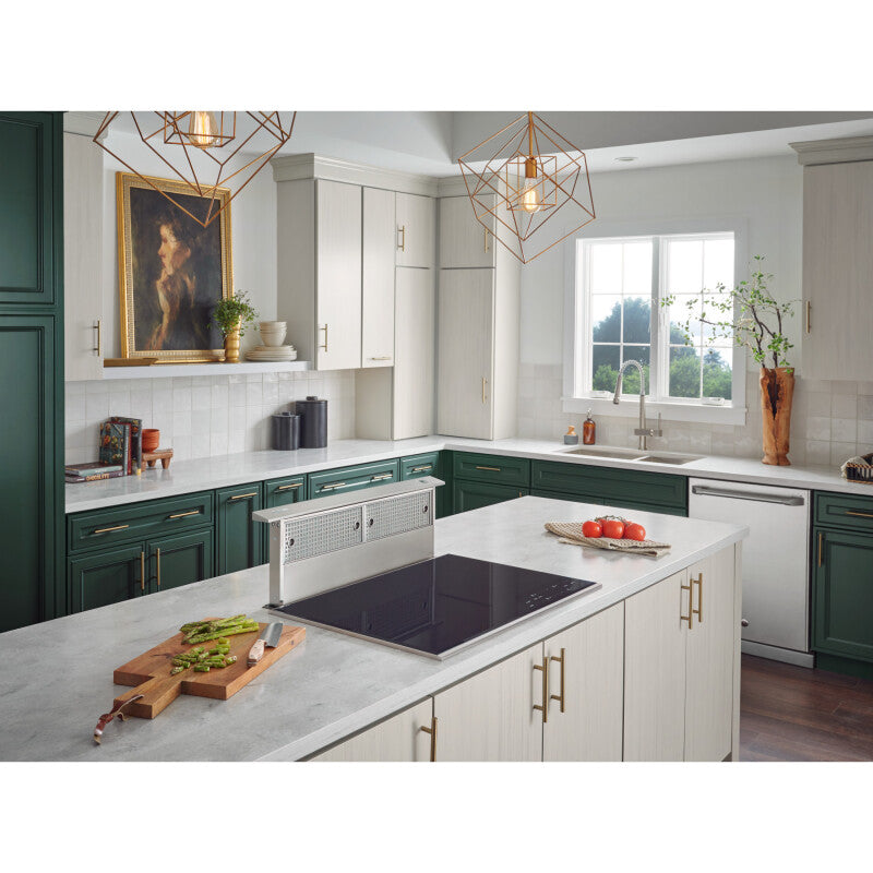 BROAN Broan(R) 30-Inch Telescopic Downdraft Range Hood System, 600 Max Blower CFM, Stainless Steel -  (RMDD3004)