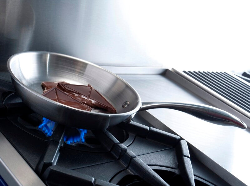 BlueStar 48″ Nova (RNB) Series Range with 12″ Charbroiler - Stainless Steel (RNB486CBV2)