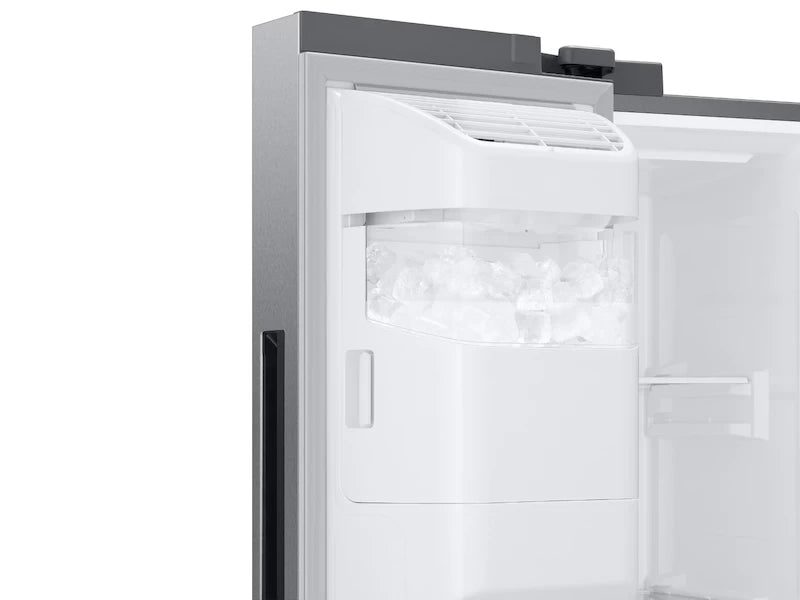 Samsung External Water & Ice Dispenser | Auto Ice Maker | 22 cu.ft. - Fingerprint Resistant Stainless Steel (RS22T5201SRAA)