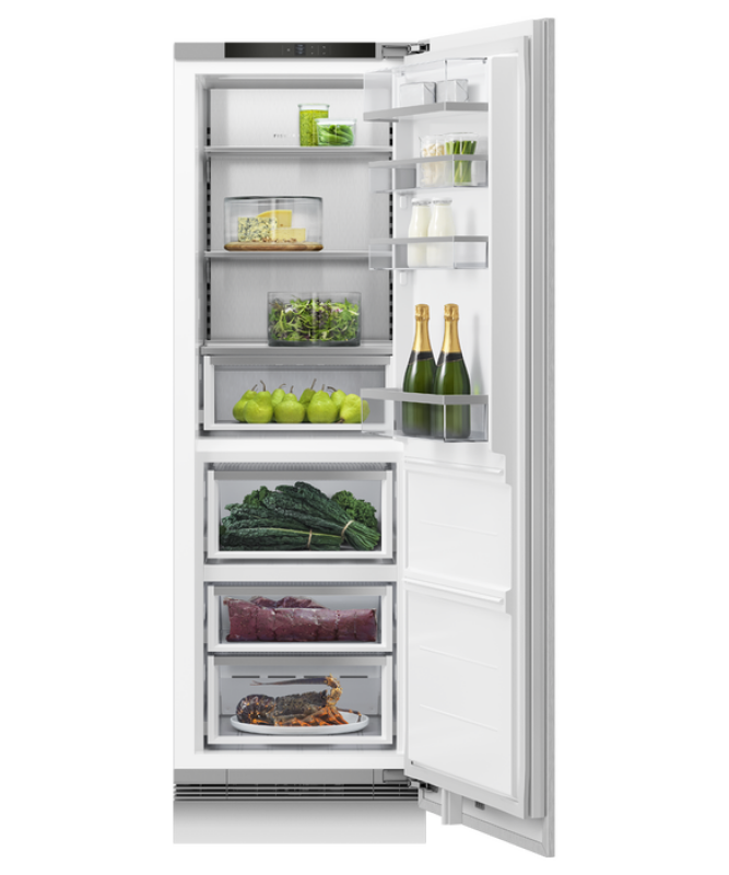 Fisher Paykel Integrated Triple Zone Refrigerator, 24", Water - Other (RS2474S3RH1)